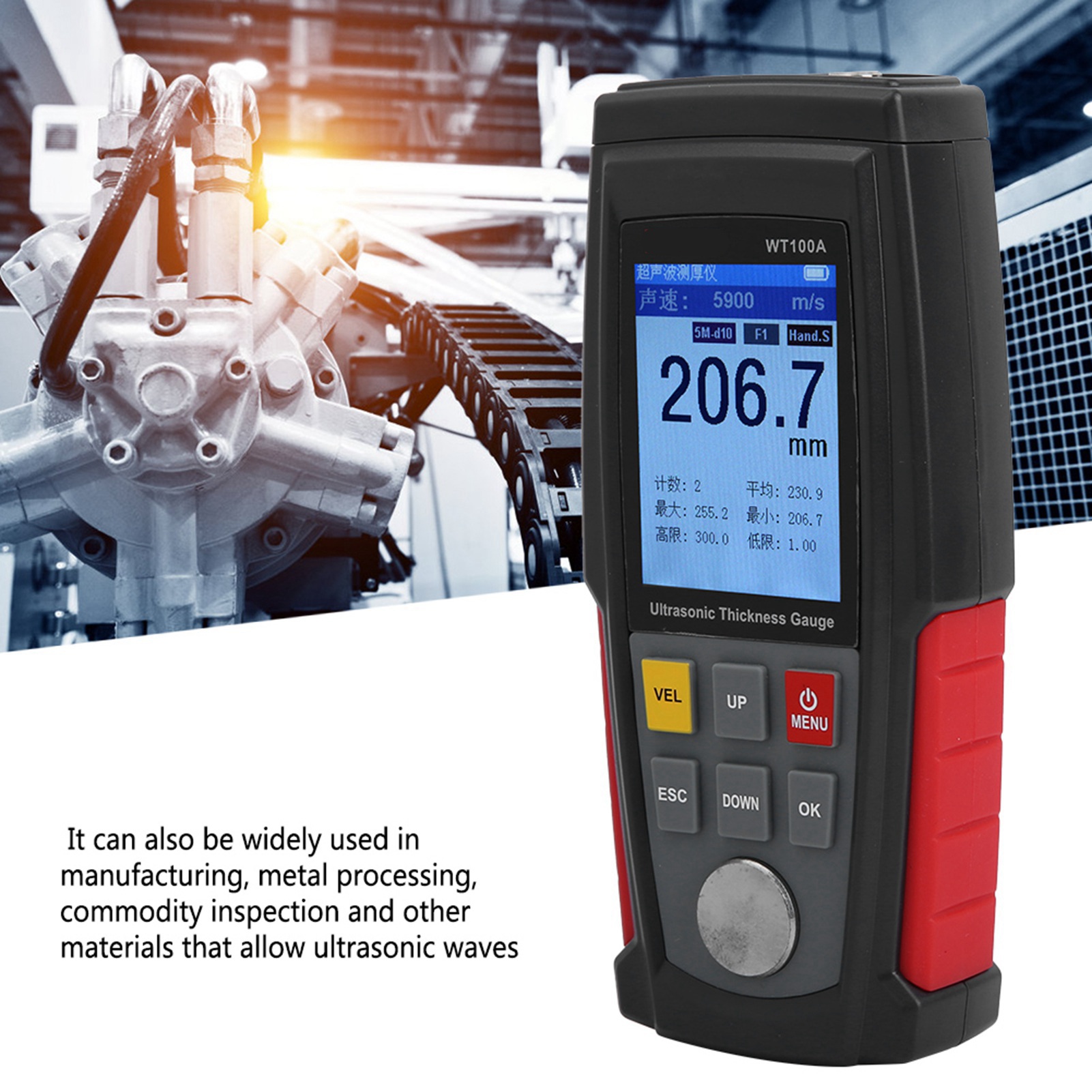 Logic Analyzer Usb - Digitale ultrasone diktemeter WT100A Hoge precisie