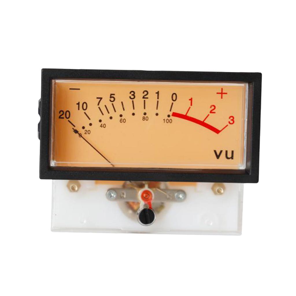 Dubbele VU-meterkit met amberk - Diy Audio Electronics Kit recensie en prijs