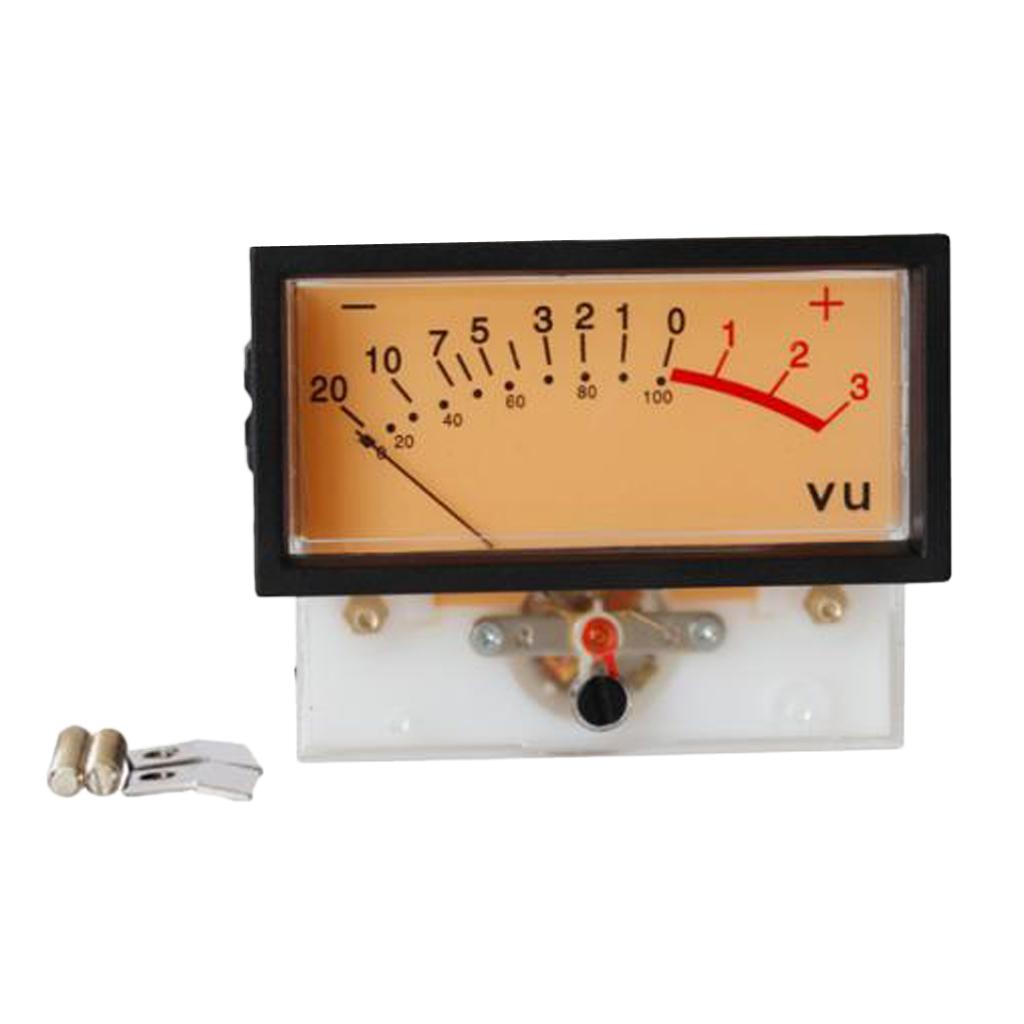 Dubbele VU-meterkit met amberk - Diy Audio Electronics Kit recensie en prijs