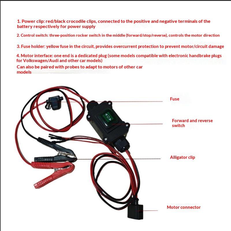 Duurzame auto-EPB remklauwmoto - Diy Electronics Shop recensie en prijs