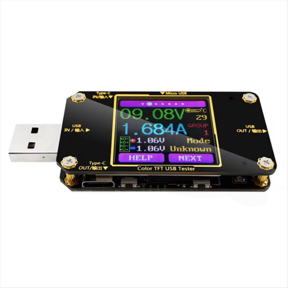 A99X digitale LCD-meetapparaat - Logic Analyzer Usb recensie en prijs